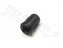 LED fitting/armatuur  5mm kunststof zwart